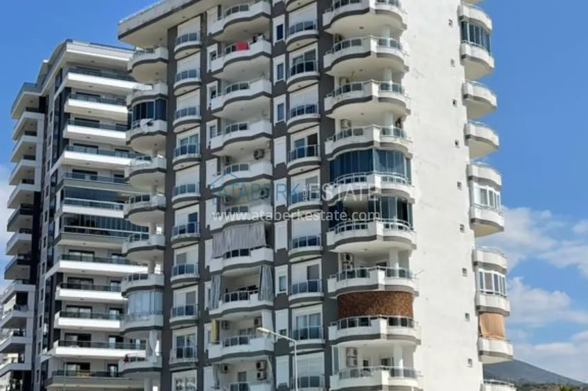 Квартира в Махмутларе, меблированная с видом на горы и море 6 