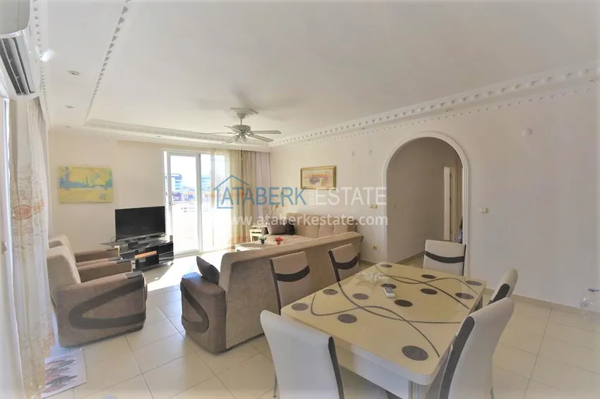 Приобрести Квартира в Махмутларе трехкомнатная - с мебелью, в жилом комплексе 7 