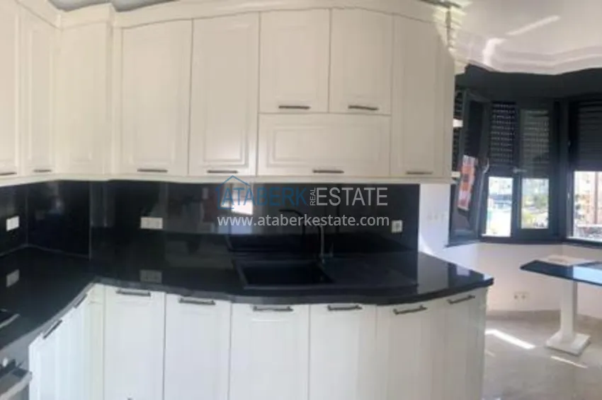 Приобрести Квартира в центре Алании меблированная, после ремонта с видом на море  12 