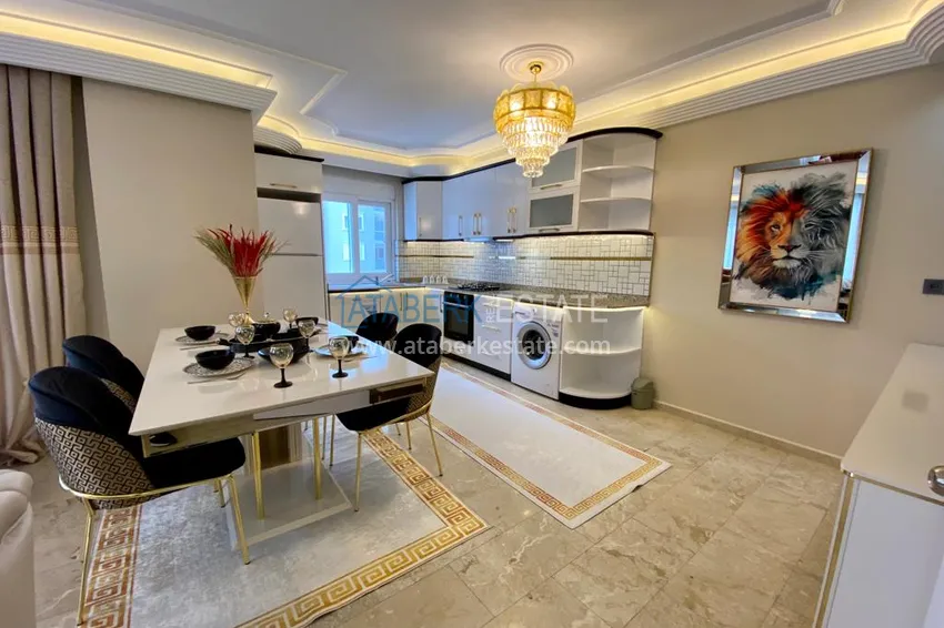 Приобрести Квартира в центре района Махмутлар после ремонта с новой современной мебелью 8 