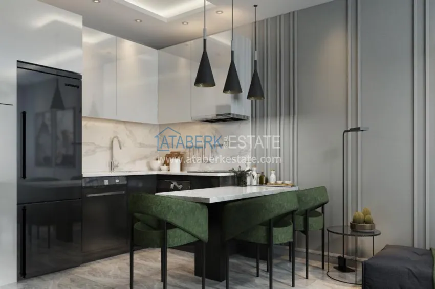 Приобрести Квартира в Авсалларе с чистовой отделкой в молодом жилом комплексе  2 