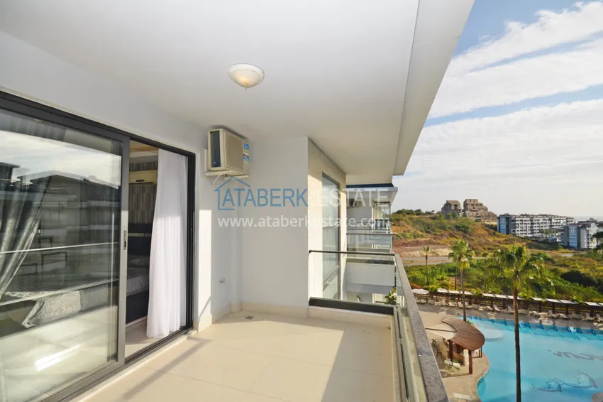 Приобрести Видовой пентхаус-дуплекс в районе Кестель с мебелью в элитном комплексе  7 