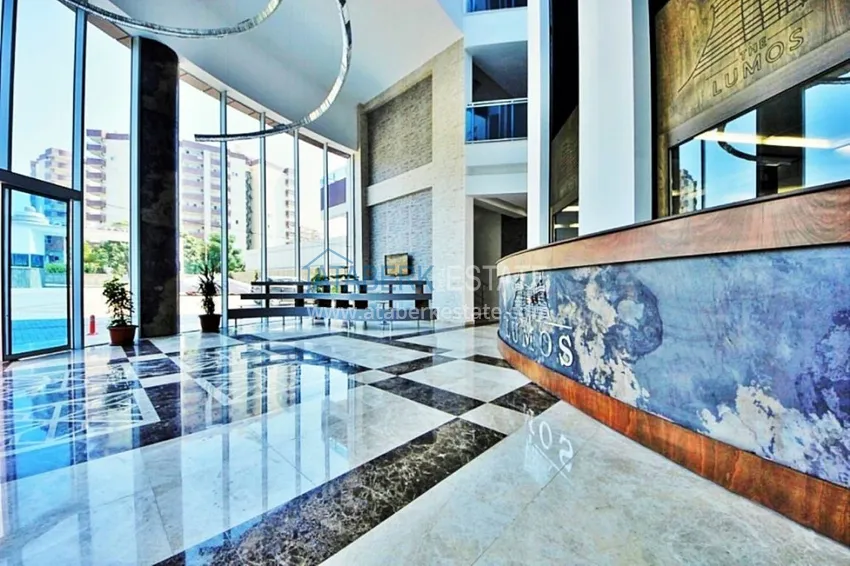 Квартира в Махмутларе меблированная с видом на горы и море 7 