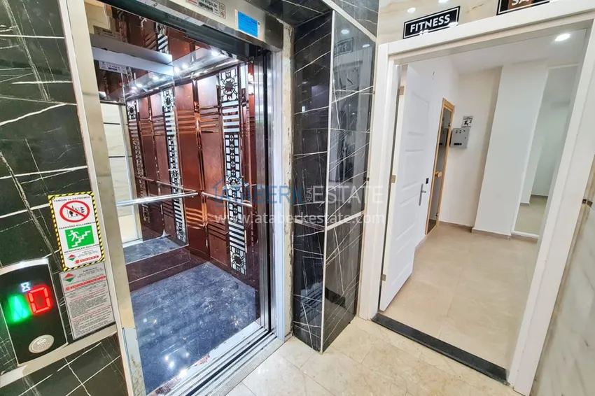 Квартира в районе Оба двухкомнатная со стильным интерьером  8 