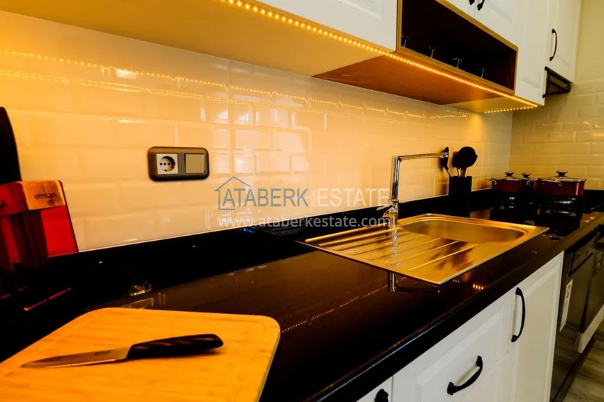 Приобрести Квартира в Махмутларе с мебелью и видом на море на первой береговой линии 7 