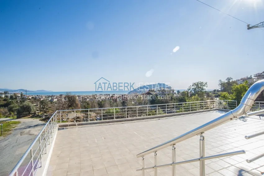 Вилла в Алании меблированнная в горном коттеджном комплексе 7 