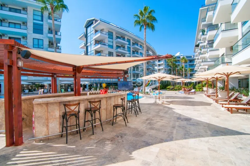 Видовой пентхаус-дуплекс в районе Кестель с мебелью в элитном комплексе  9 