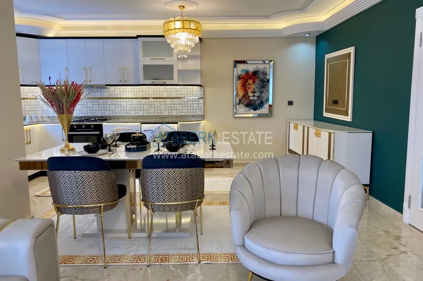 Приобрести Квартира в центре района Махмутлар после ремонта с новой современной мебелью 10 