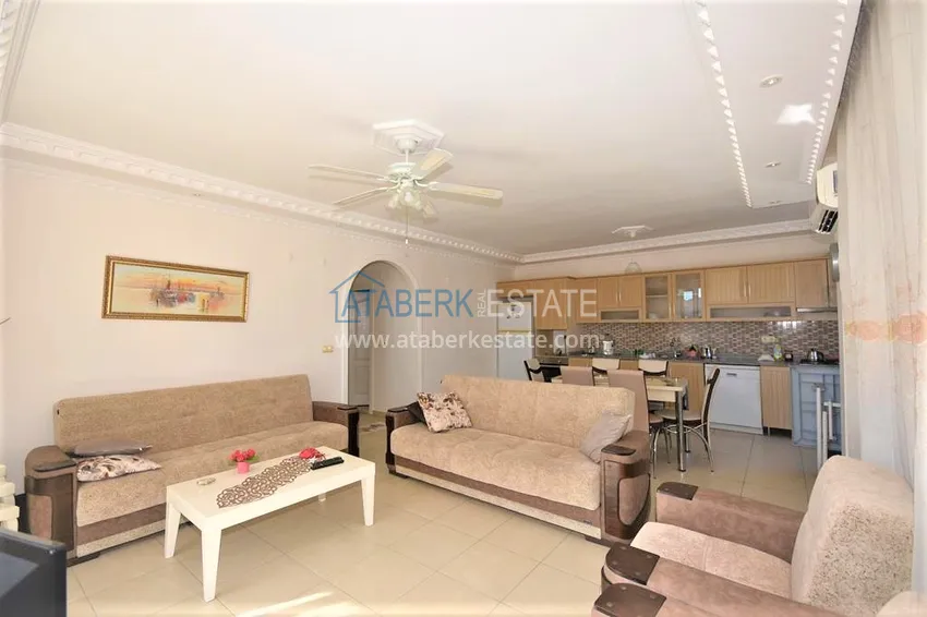 Приобрести Квартира в Махмутларе трехкомнатная - с мебелью, в жилом комплексе 9 