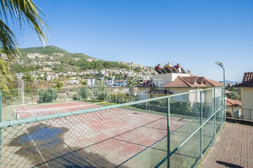 Вилла в Алании меблированнная в горном коттеджном комплексе 8 