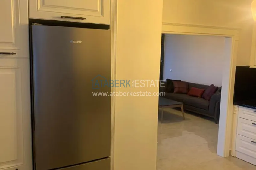 Приобрести Квартира в центре Алании меблированная, после ремонта с видом на море  16 