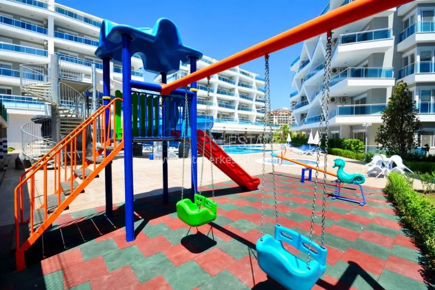 Квартира в районе Оба с видом на горы - в элитном жилом комплексе 10 