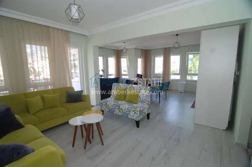 Квартира в центре Алании в 100 метрах от пляжа Клеопатра 5 