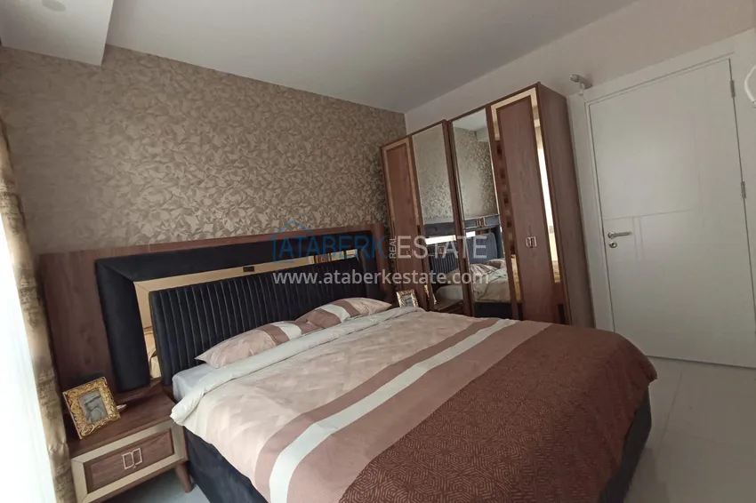 Приобрести Квартира в Махмутларе с новой мебелью, в центре района рядом с морем 9 