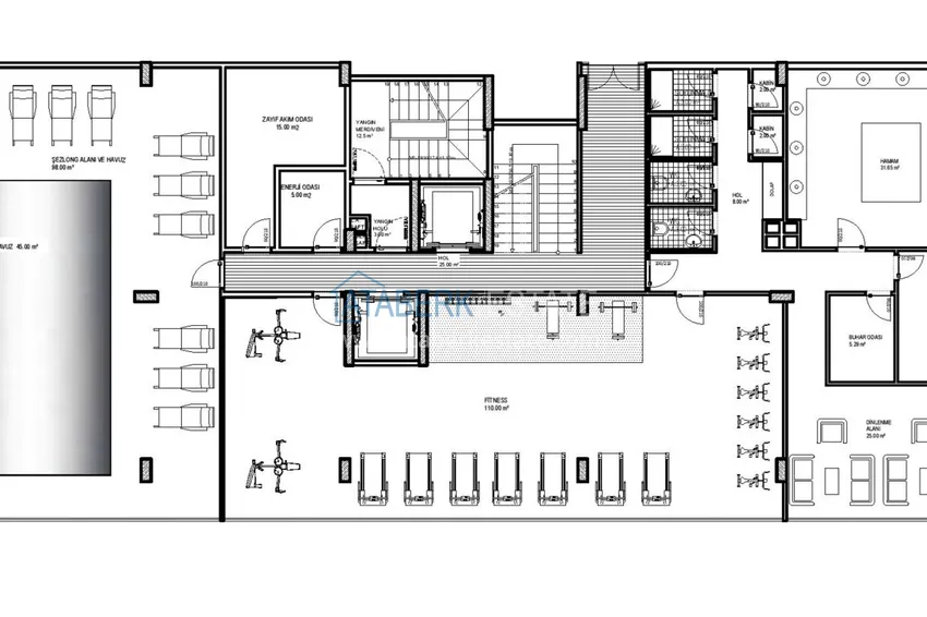 Купить дешево Новый инвестиционный проект жилого комплекса в Авсалларе с рассрочкой платежа 5 