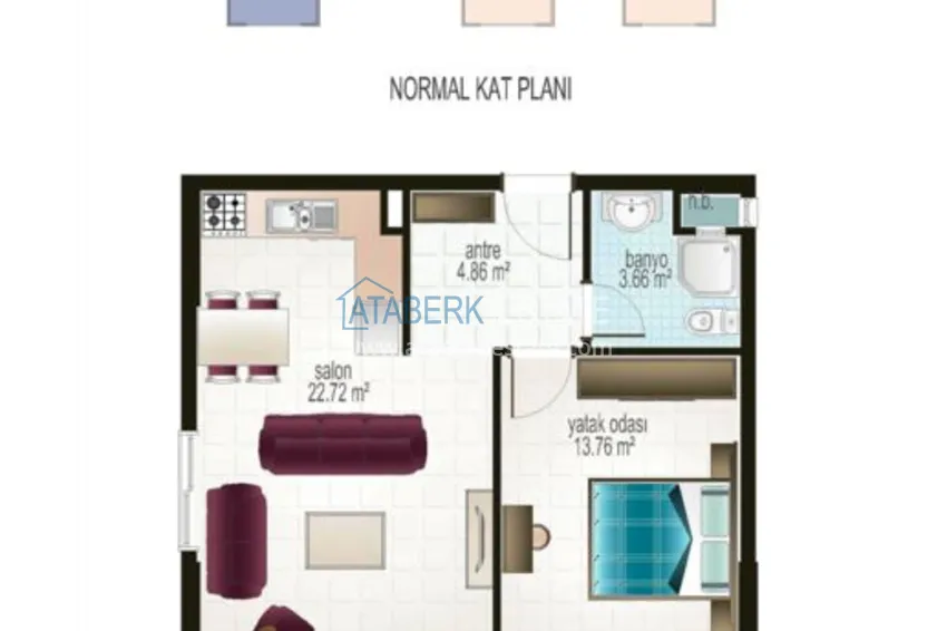 Купить дешево Квартиры в Махмутларе в жилом комплексе от застройщика 5 