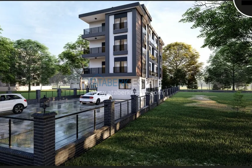 Квартиры в Анталии, район Кепез от застройщика в строящемся комплексе 3 