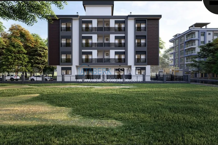 Квартиры в Анталии, район Кепез от застройщика в строящемся комплексе 4 