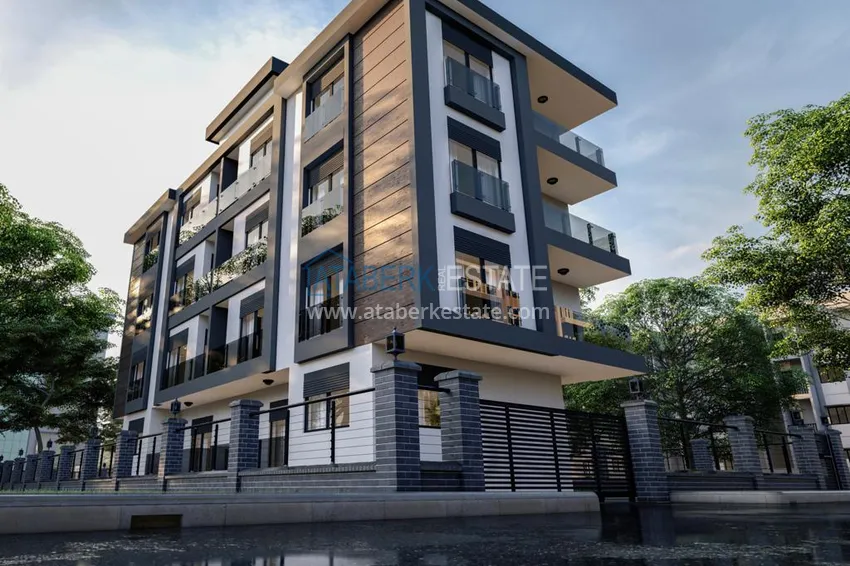 Квартиры в Анталии, район Кепез от застройщика в строящемся комплексе 5 