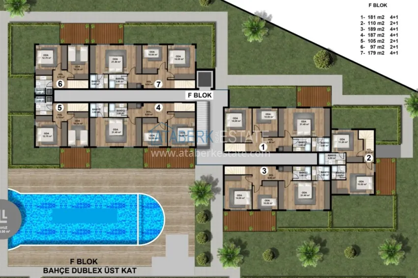 Купить дешево Квартиры в Анталии - Кунду в новом современном комплексе 4