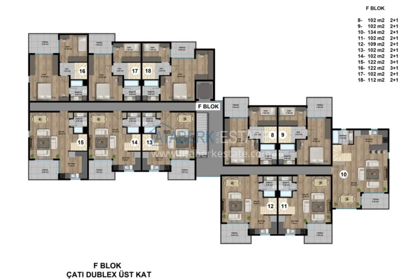 Купить дешево Квартиры в Анталии - Кунду в новом современном комплексе 7