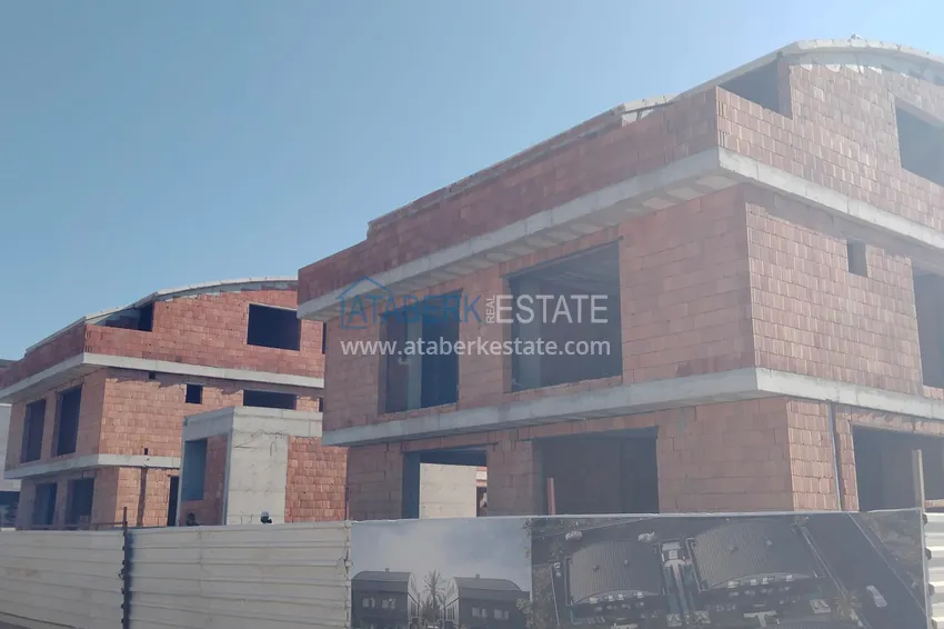 Вилла в Анталии, Молла-Юсуф - Коньяалты на этапе строительства 13 