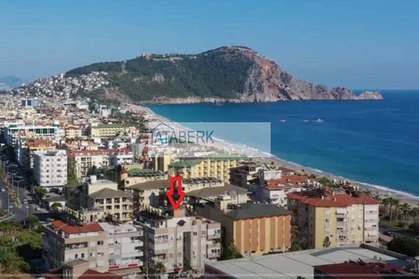 Квартира в центре Алании - район пляжа Клеопатра, после ремонта с новой современной мебелью 1 