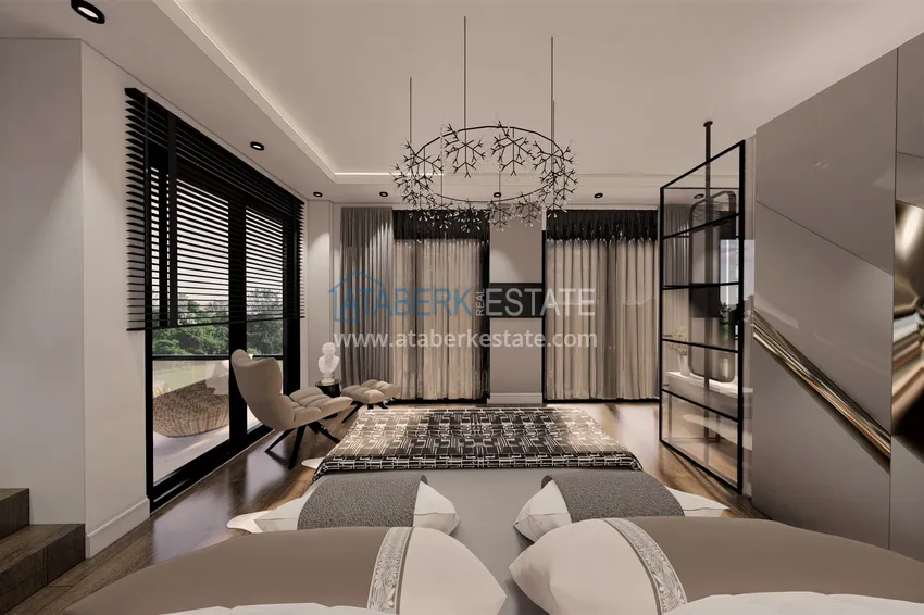 Приобрести Виллы в Алании от застройщика, район Бекташ. Подходит для получения турецкого гражданства 69 