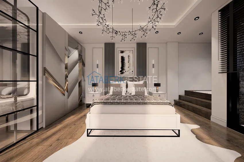 Приобрести Виллы в Алании от застройщика, район Бекташ. Подходит для получения турецкого гражданства 79 