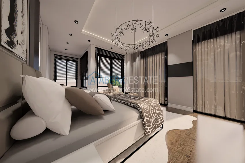 Приобрести Виллы в Алании от застройщика, район Бекташ. Подходит для получения турецкого гражданства 82 