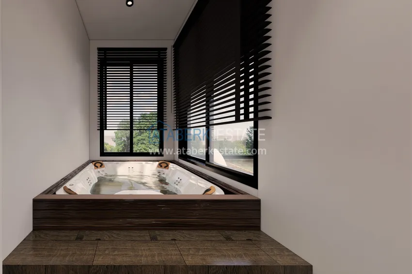 Приобрести Виллы в Алании от застройщика, район Бекташ. Подходит для получения турецкого гражданства 84 