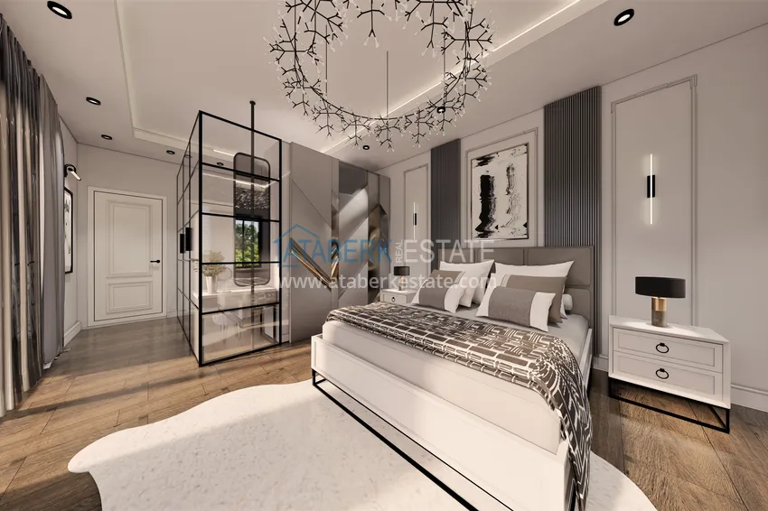 Приобрести Виллы в Алании от застройщика, район Бекташ. Подходит для получения турецкого гражданства 71 