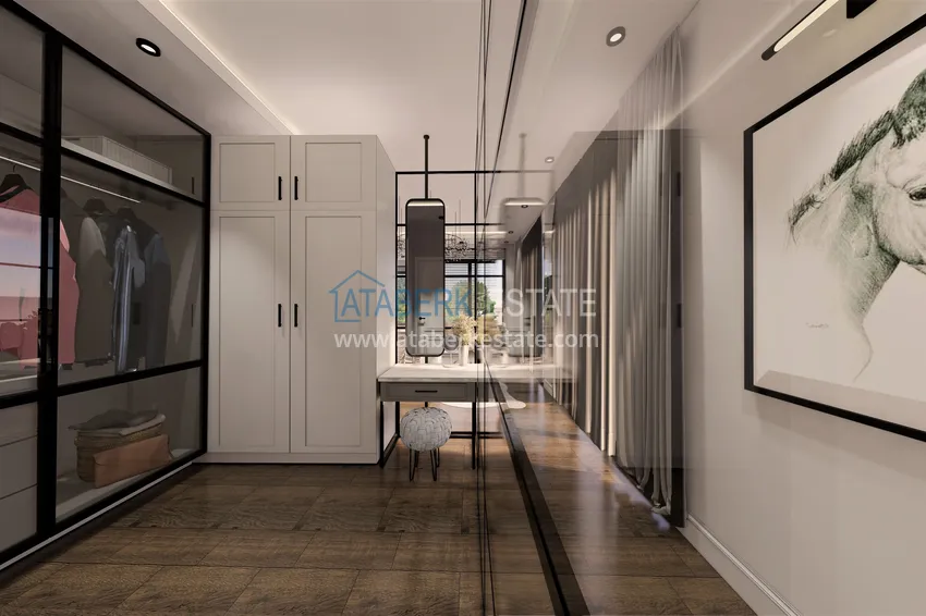 Приобрести Виллы в Алании от застройщика, район Бекташ. Подходит для получения турецкого гражданства 73 