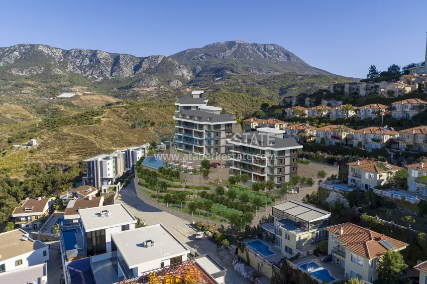 Новый элитный жилой комплекс в Алании, район Махмутлар 1 