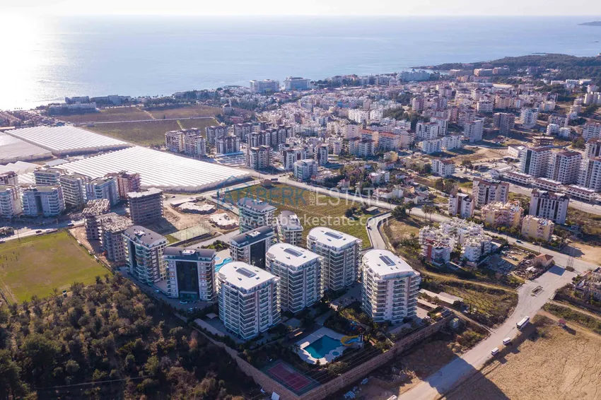 Квартира в Авсалларе меблированная с видом на море и горы 1 