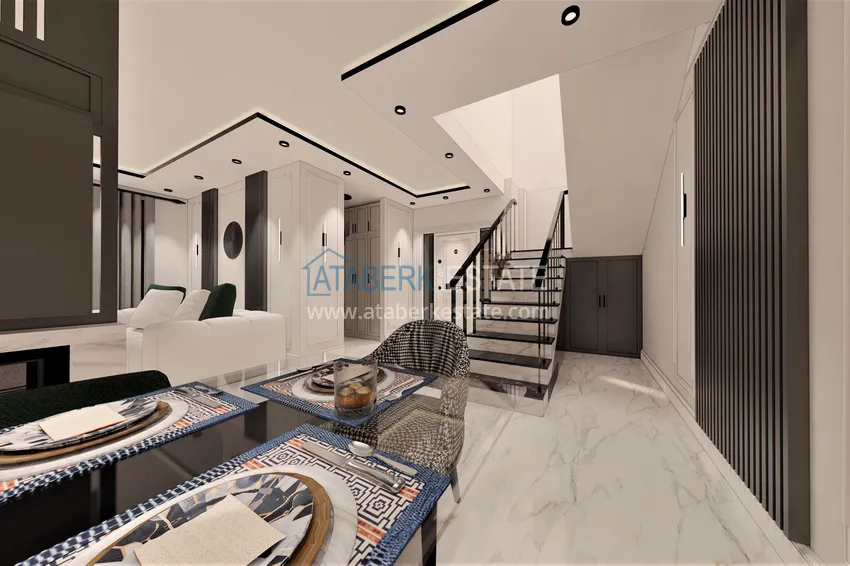 Приобрести Виллы в Алании от застройщика, район Бекташ. Подходит для получения турецкого гражданства 35 