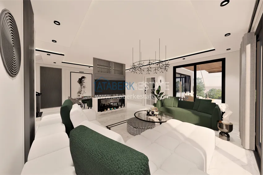 Приобрести Виллы в Алании от застройщика, район Бекташ. Подходит для получения турецкого гражданства 47 