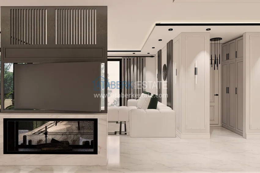 Приобрести Виллы в Алании от застройщика, район Бекташ. Подходит для получения турецкого гражданства 49 