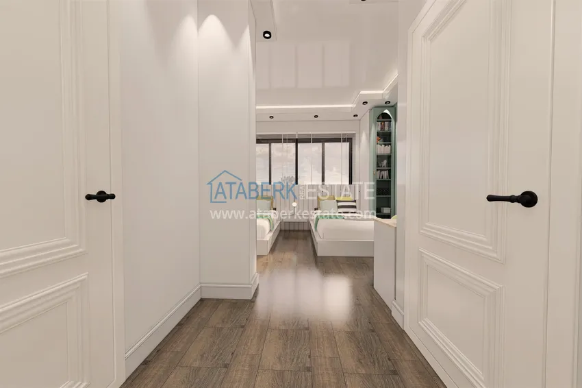 Приобрести Виллы в Алании от застройщика, район Бекташ. Подходит для получения турецкого гражданства 87 