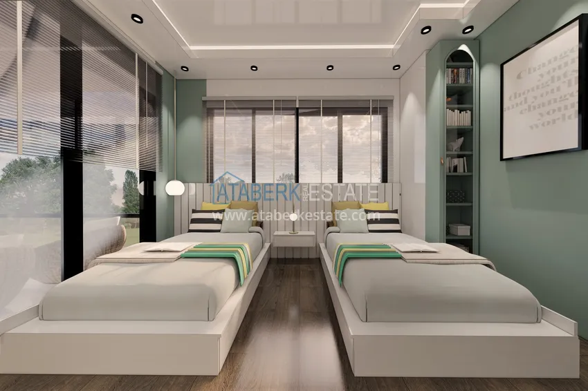 Приобрести Виллы в Алании от застройщика, район Бекташ. Подходит для получения турецкого гражданства 88 