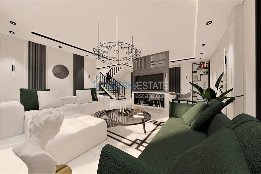 Приобрести Виллы в Алании от застройщика, район Бекташ. Подходит для получения турецкого гражданства 43 