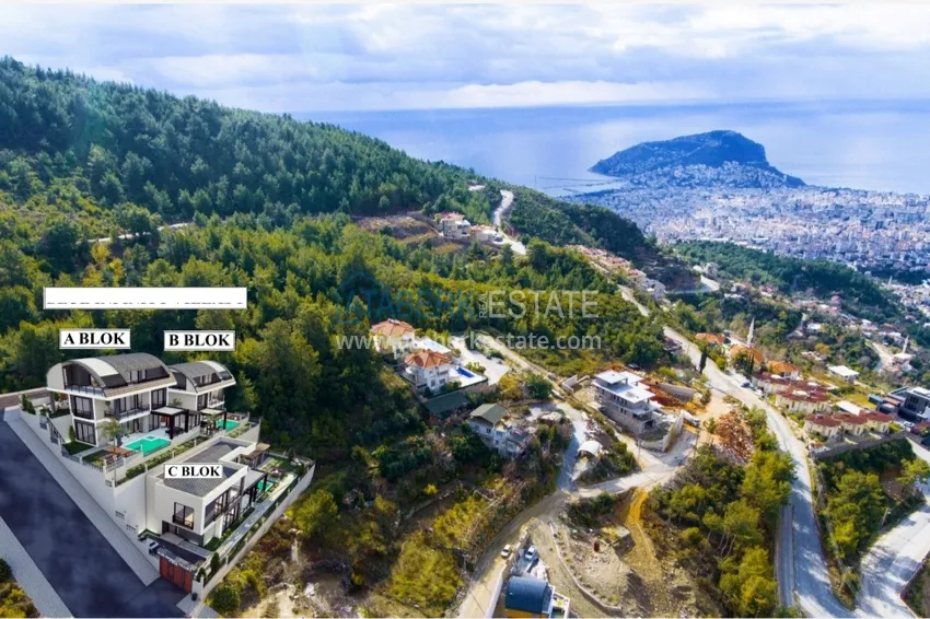 Виллы в Алании от застройщика, район Бекташ. Подходит для получения турецкого гражданства 2 