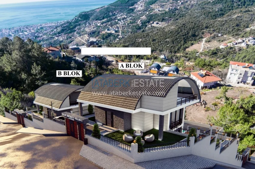 Виллы в Алании от застройщика, район Бекташ. Подходит для получения турецкого гражданства 4 