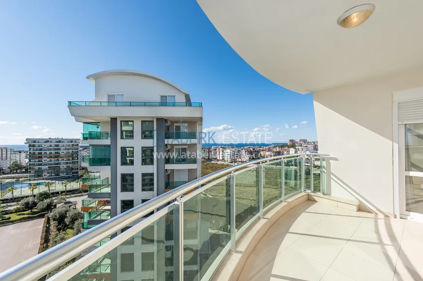 Приобрести Квартира трехкомнатная с мебелью и видом на море в Авсалларе  10 