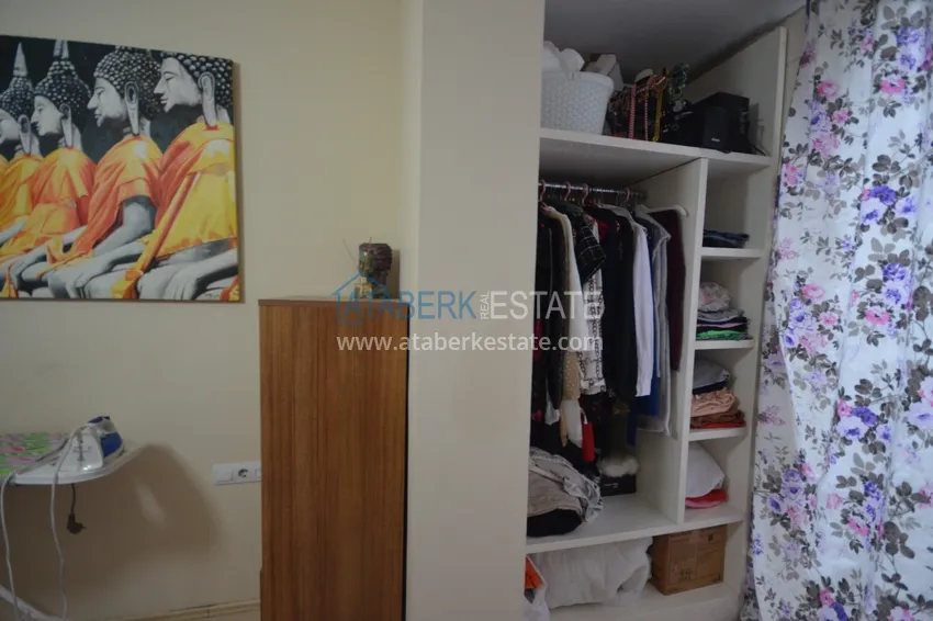 Приобрести Квартира в Конаклы меблированная с личным садом 10 