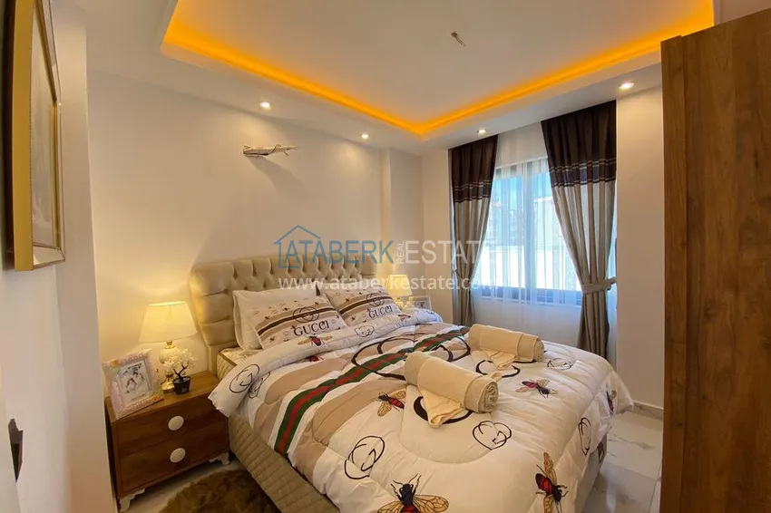 Приобрести Квартира в центре Алании - район пляжа Клеопатра, после ремонта с новой современной мебелью 10 