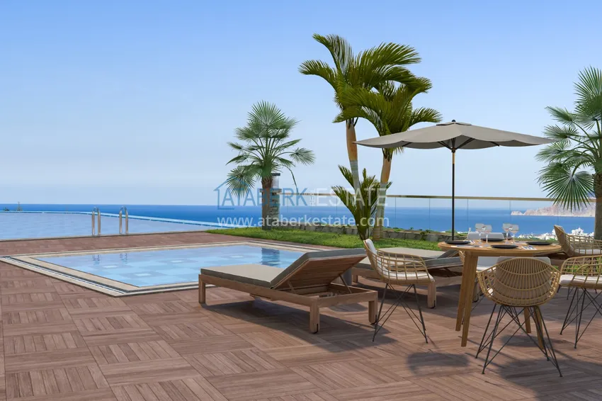 Новый элитный жилой комплекс в Алании, район Махмутлар 13 