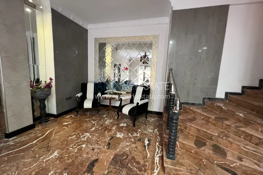 Квартира в Махмутларе с дизайнерским интерьером и прямым видом на море  10 