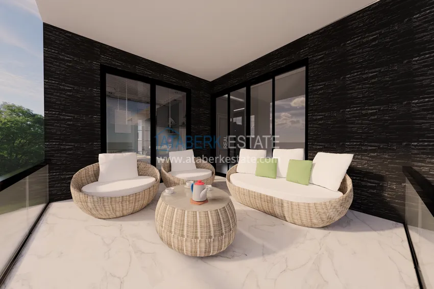 Приобрести Виллы в Алании от застройщика, район Бекташ. Подходит для получения турецкого гражданства 101 