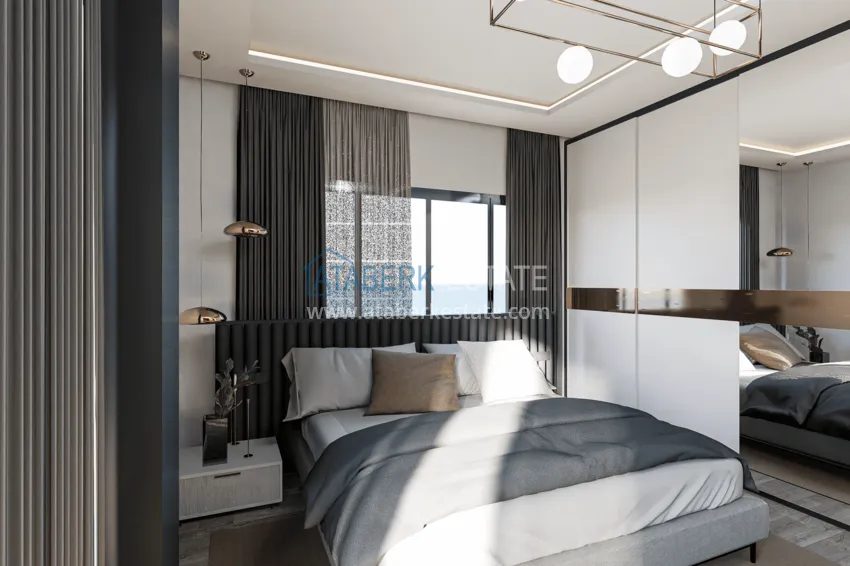 Приобрести Виллы в Алании от застройщика, район Бекташ. Подходит для получения турецкого гражданства 11 